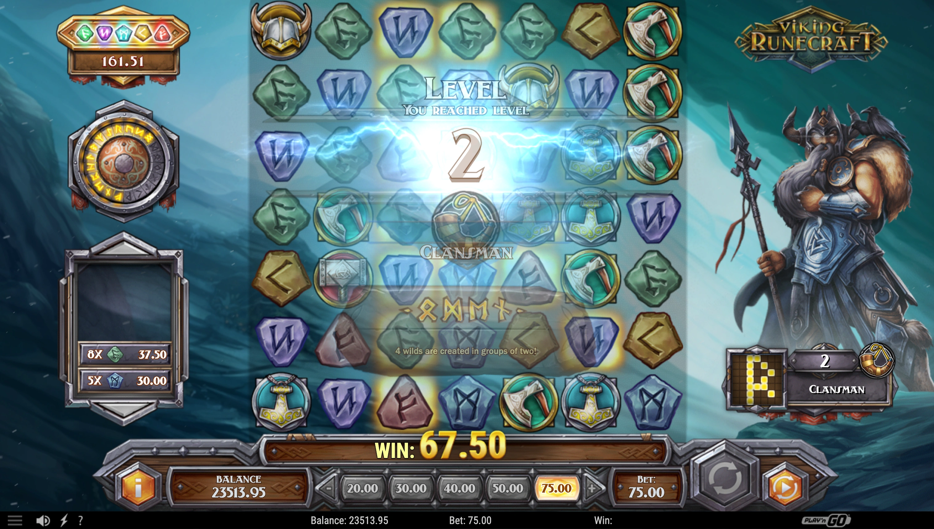 Viking Runecraft: Subir de nível
