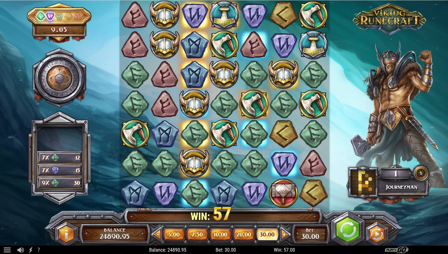 Jogue o caça-níqueis online Viking Runecraft