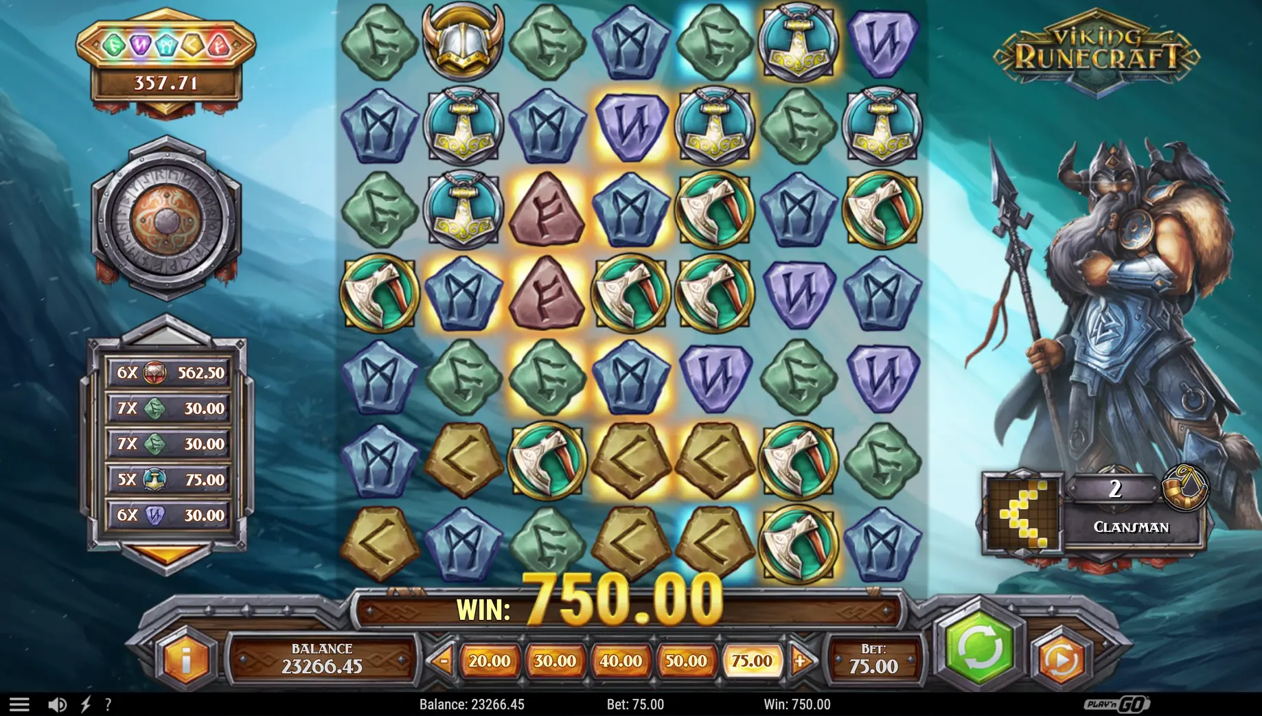 Vitória no Viking Runecraft